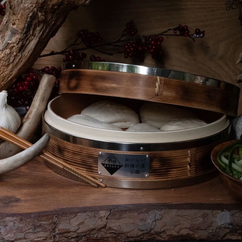 Ångkokare + Bambutänger