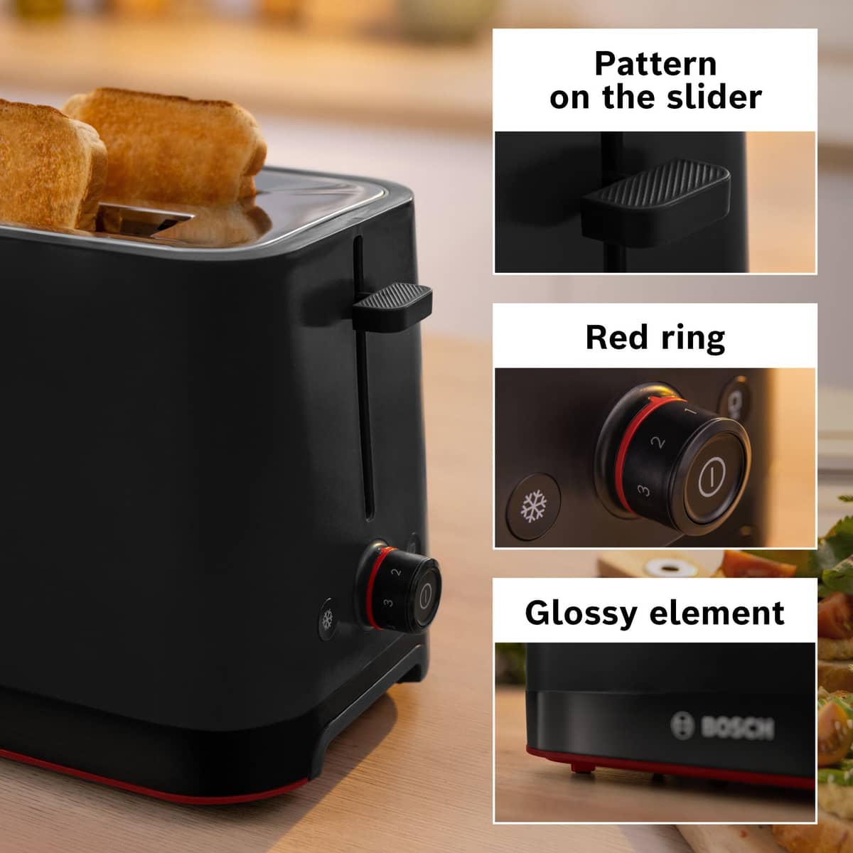 Brødrister MyMoment sort