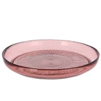 Kusintha Glastallerken Ø18 cm, pink