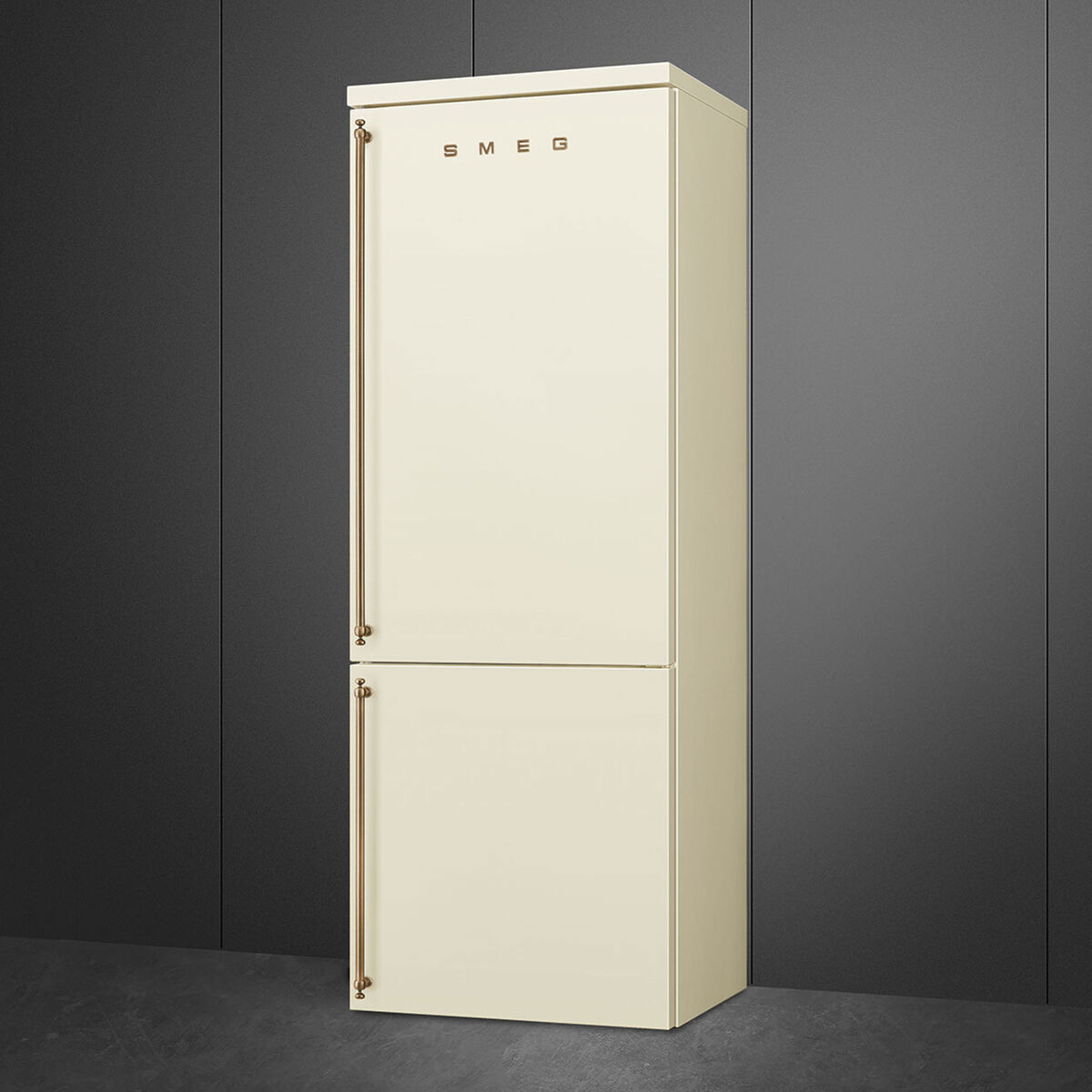 Smeg FA8005RPO6 Jääkaappi/pakastin 70 cm, Saranointi oikealla, creme