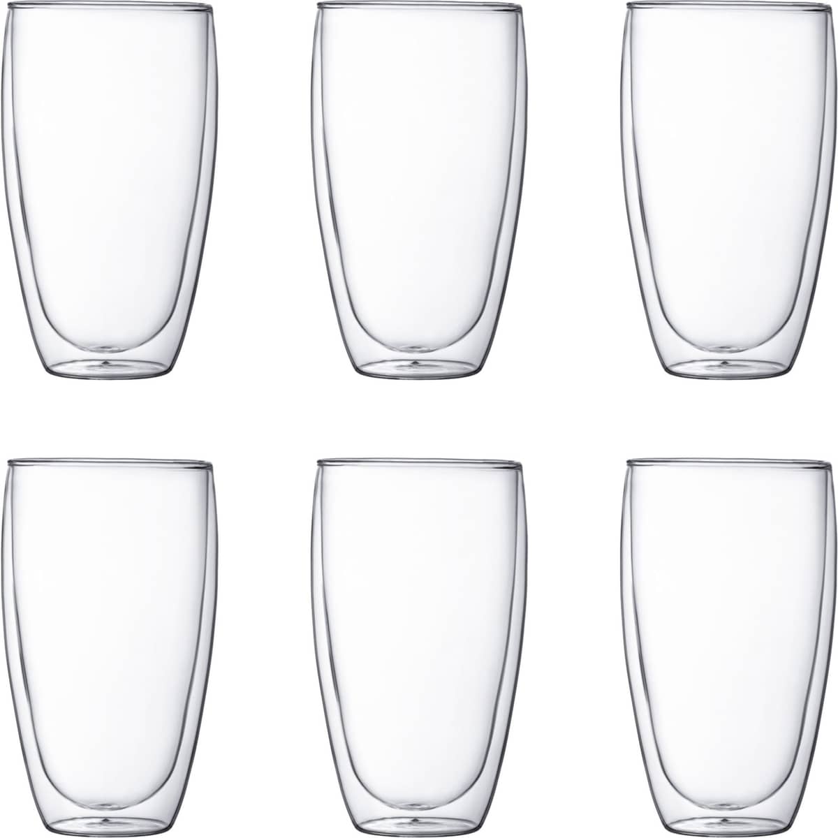 Pavina dubbelväggade Glas 45 cl 6 st.