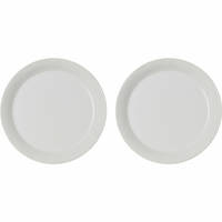 DAGA middagstallerken, Ø25, white, 2 stk