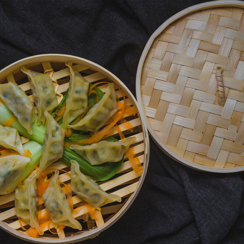 Dampkoker Bambus 20 cm