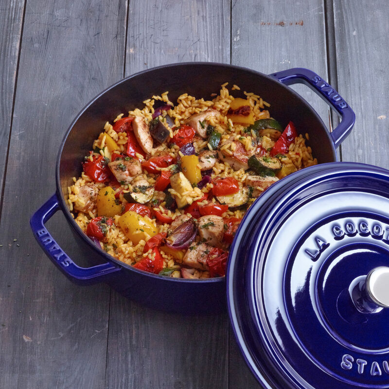 Rund Gryde 30 cm 8,35 liter Blå