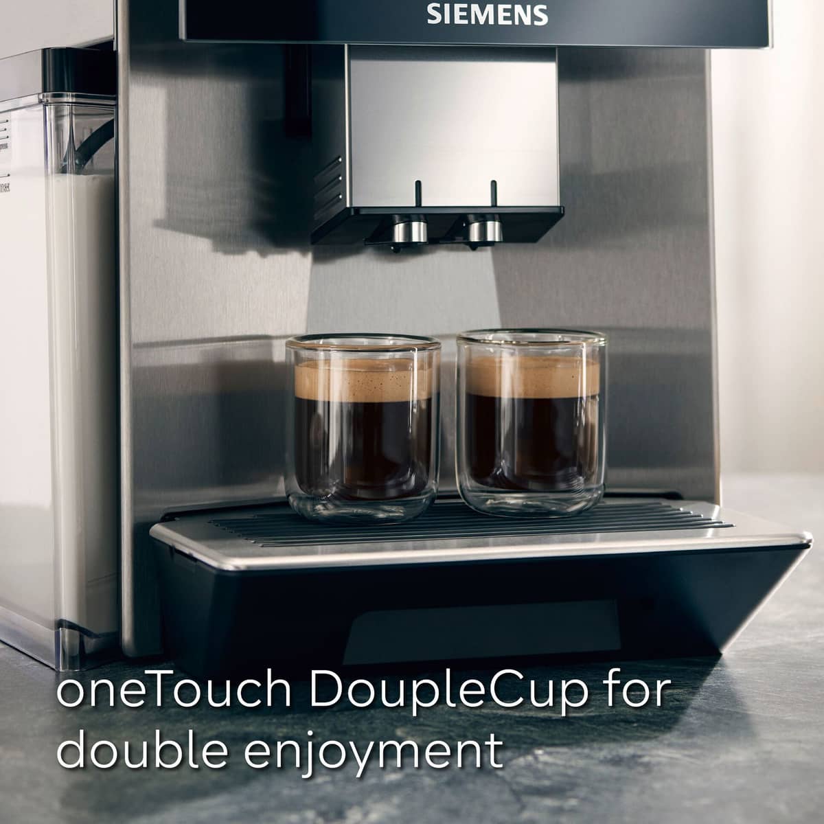 EQ900 Täysautomaattinen espressokeitin, ruostumaton teräs