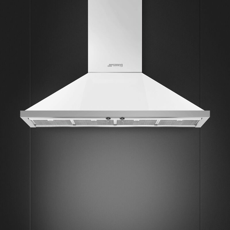 KPF12WH Portofino emhætte 120 cm, hvid