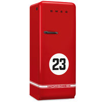 Porsche Limited Edition kjøleskap med fryseboks FAB28RDP9176, Salzburg Red