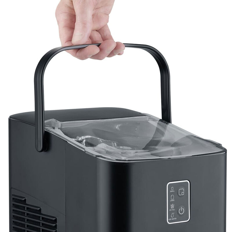 Jääpalakone, matta musta