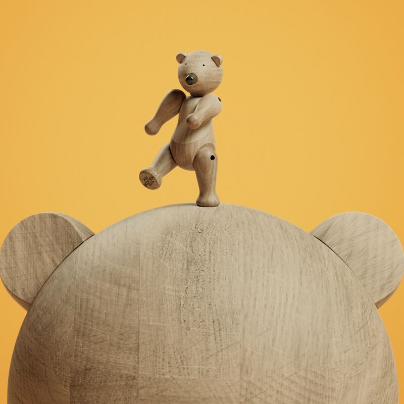 Liliput björn, ek/lönn