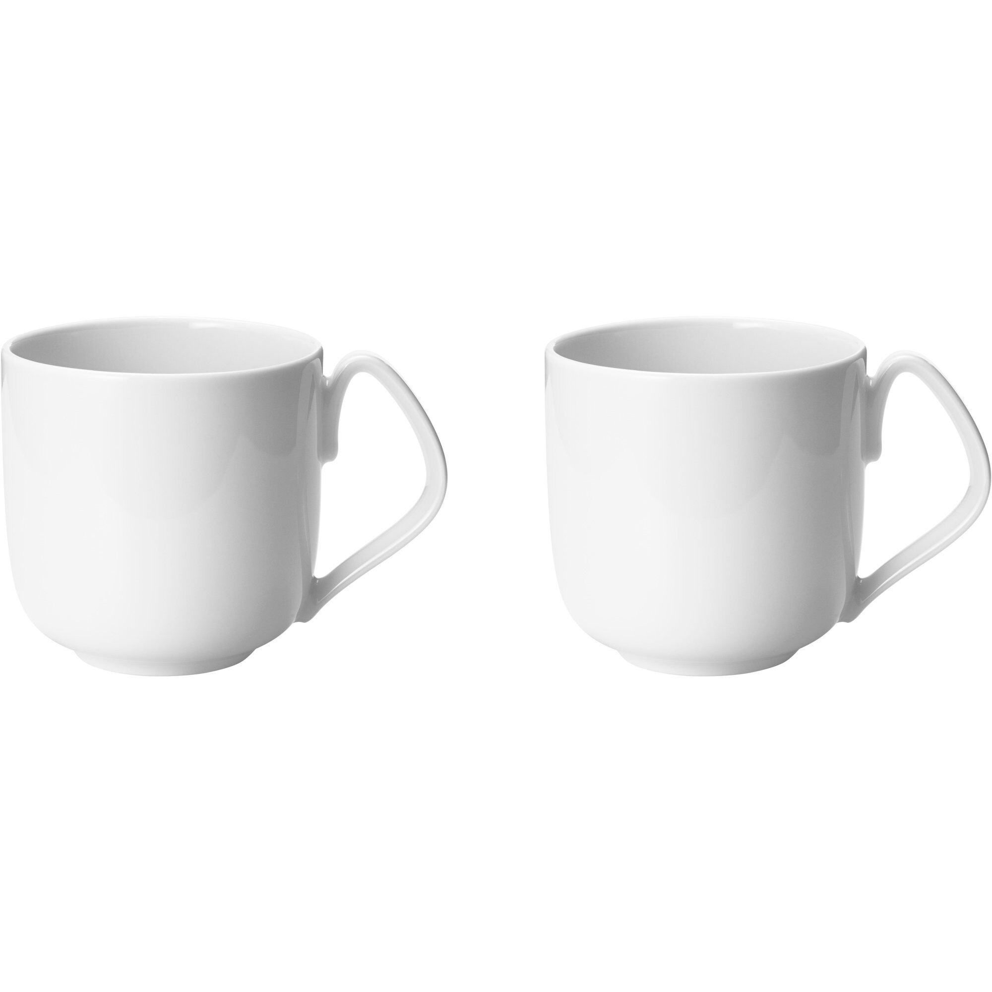 Koppel mugg 27 cl 2-pack, vit