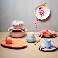 Confetti salatskål 23 cm, candyfloss