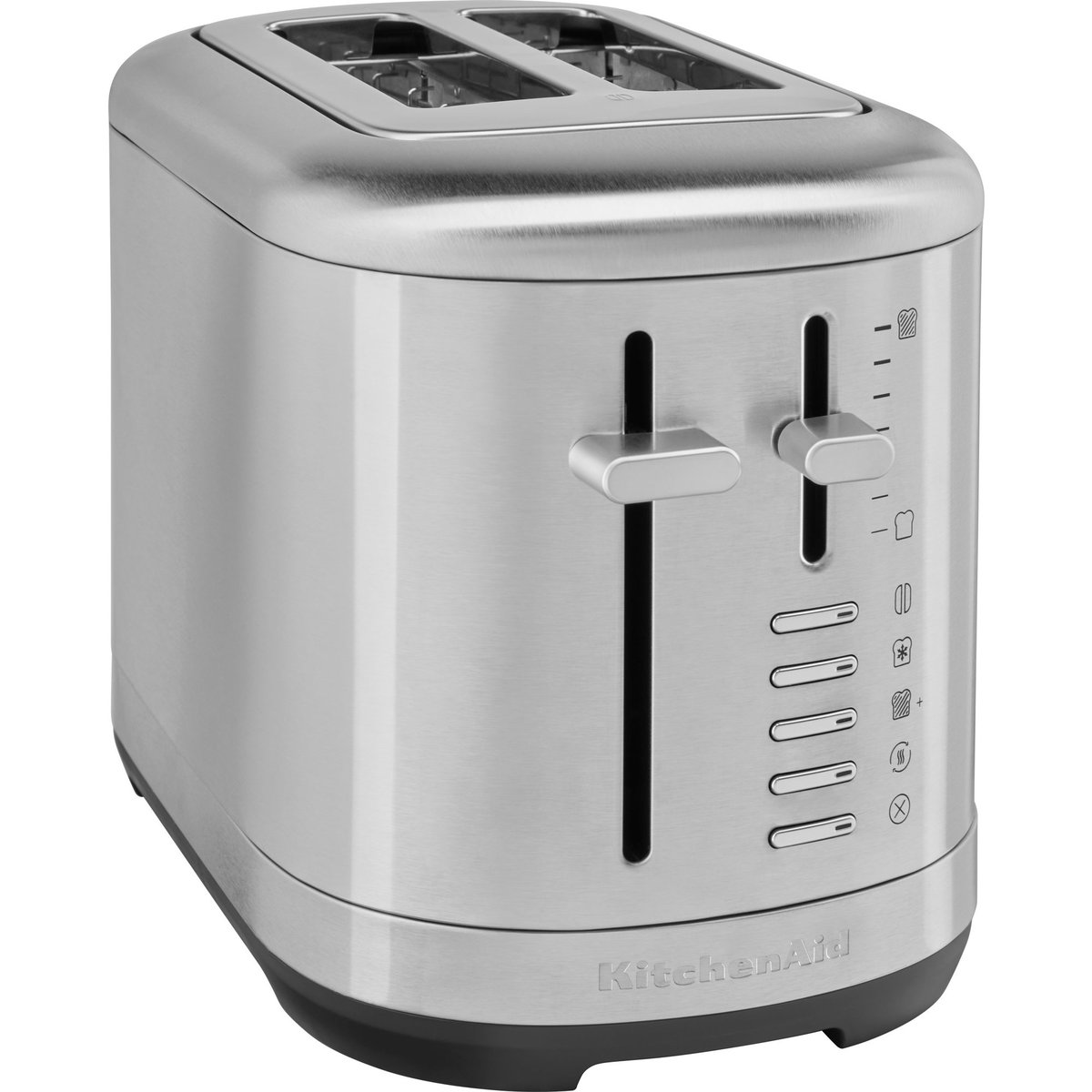 Brødrister 2 skiver, stainless steel