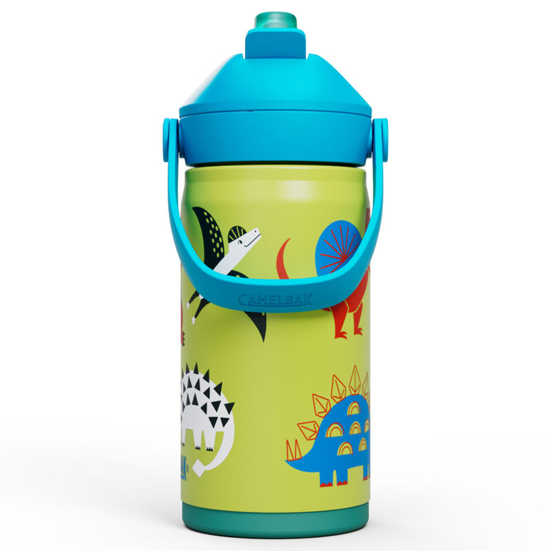 Thrive Flip Straw Kids drikkeflaske 0,35 liter, Dino Jam