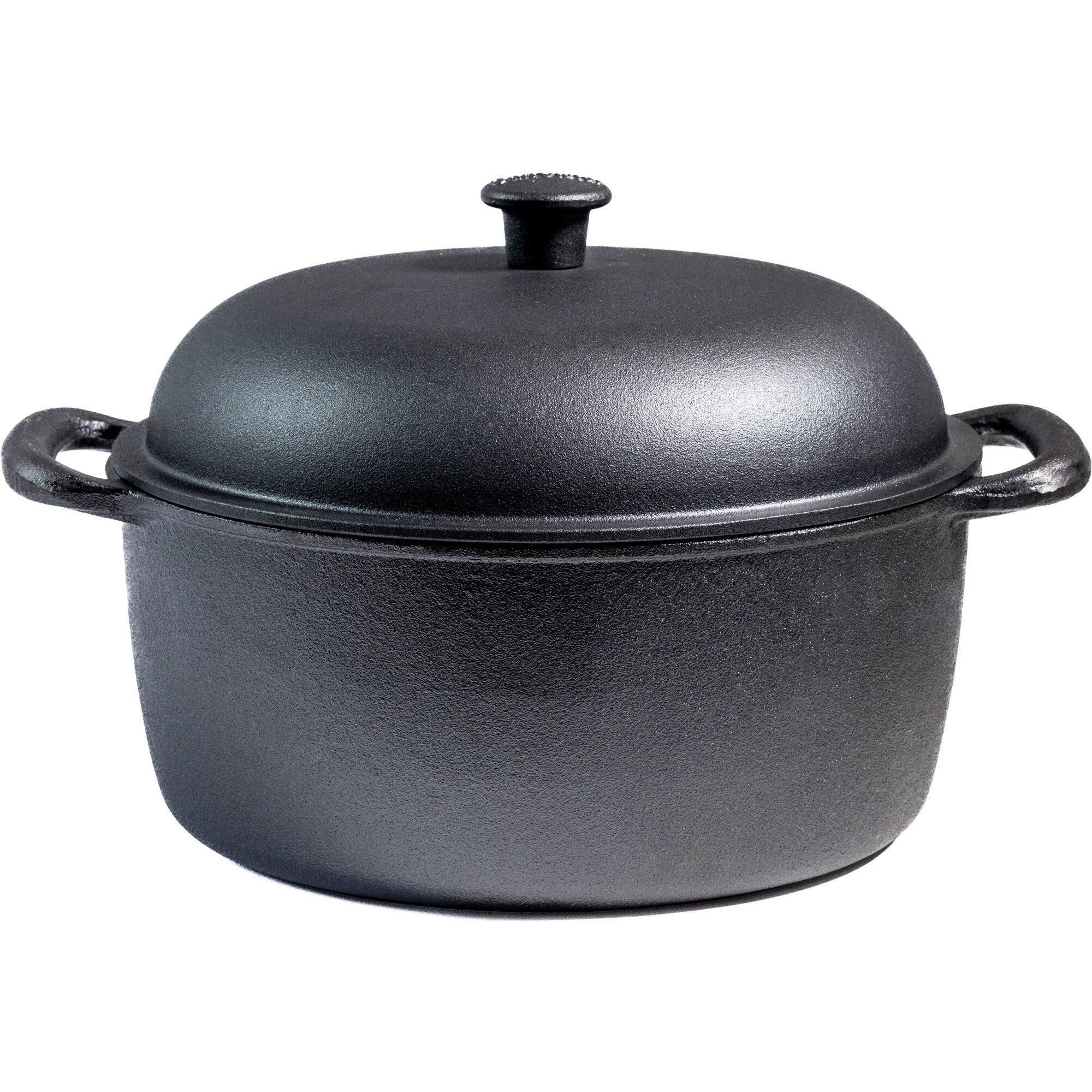 Carl victor Støpejernsgryte med lokk 7 liter