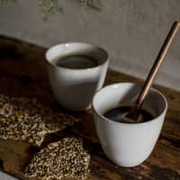 Mugg utan öra 11,5 cm, naturvit