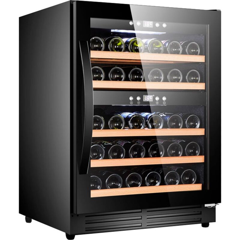 Scandinavian Collection Indbygget Vinkøleskab sort, 40 flasker