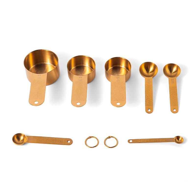 Vargen & Thor Frost målesett 7 deler, messing