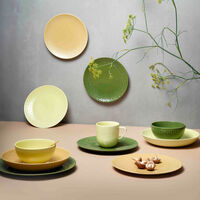 Confetti middagstallerken 27,5 cm, olive