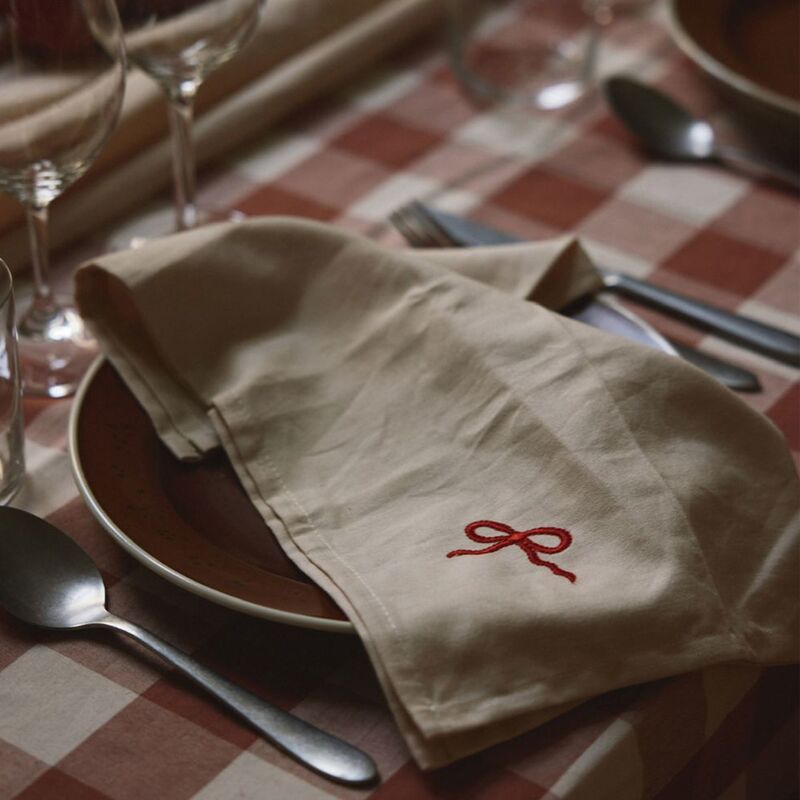 Bow lautasliina 40x40 cm 4-pakkaus