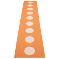 Pappelina Vera Pop matta 70 × 360 cm, orange/pink