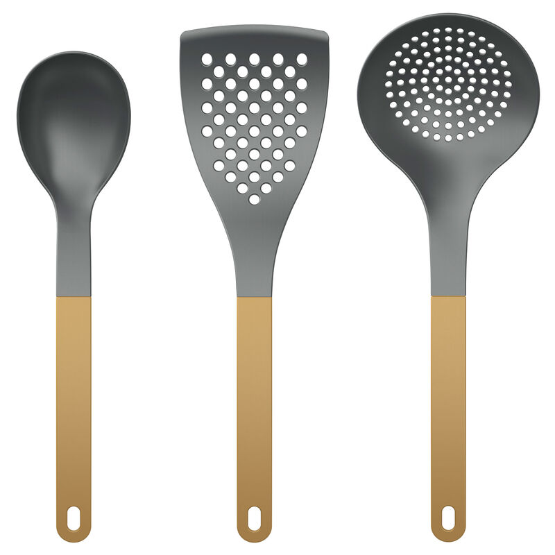 Rosti 2 Optima køkkenredskabsæt 3 dele, curry