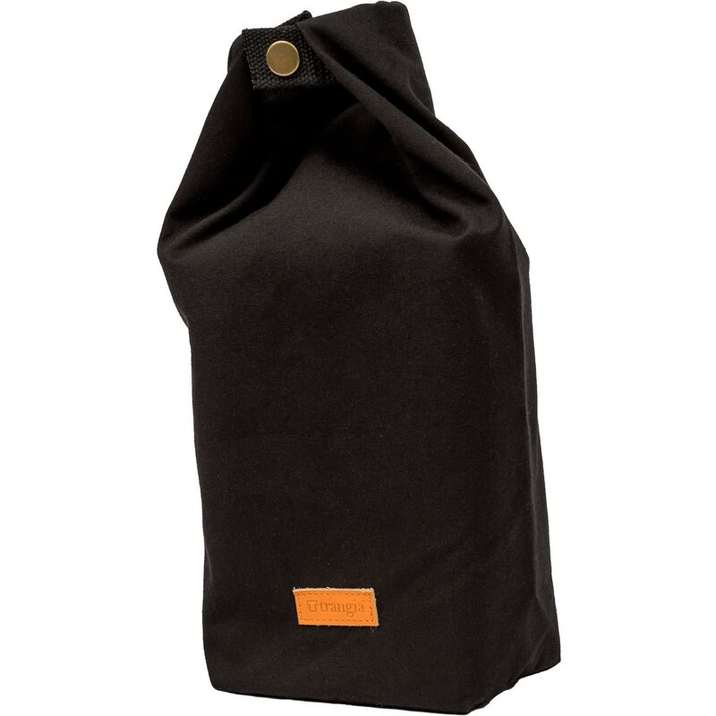 Roll top etui til matboks large, svart