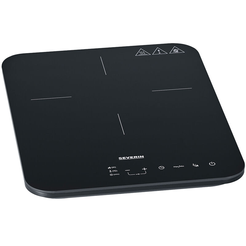 KP 1032 induktionsplatta 1 zon, mattsvart