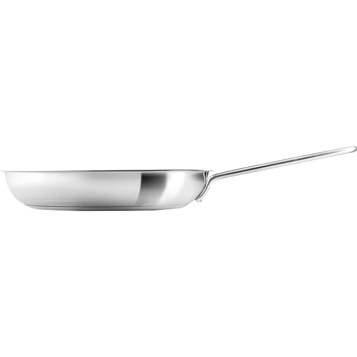 Paistinpannu kierrätysterästä 30 cm.