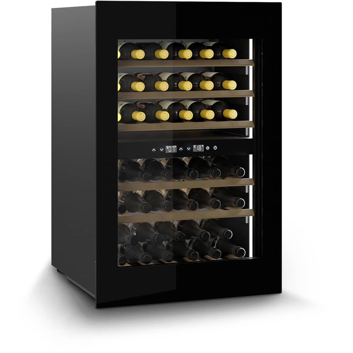 WineDeluxe WD 41 vinkyl 41 flaskor, svart