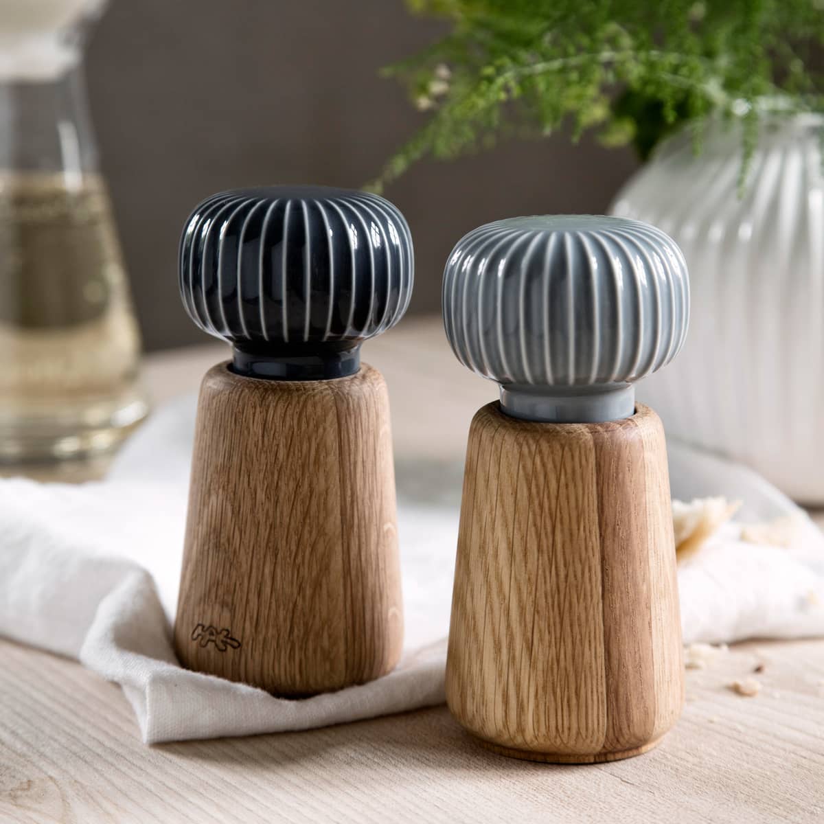 Hammershøi Salt- och Pepparkvarn 130 mm antracitgrå