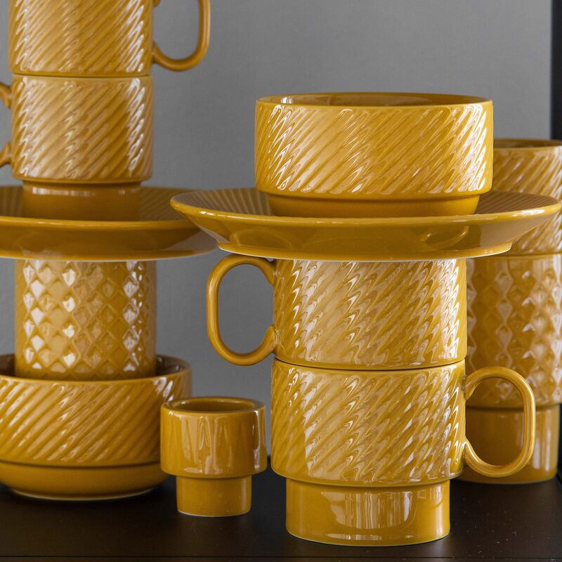 Coffee & More tekrus 2 stk., gul