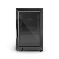 709 BBQ Cooler Deluxe utendørs kjøleskap 63 liter, svart