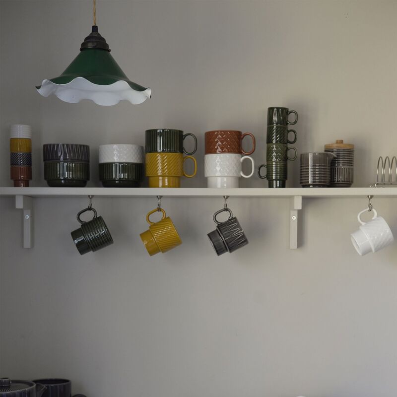 Coffee & More teemuki 2 kpl, harmaa