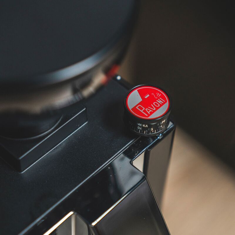 Kube Mill elektrisk kaffekvern, svart