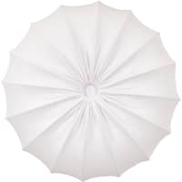 Anna takplafond, 60 cm, bomull, hvit