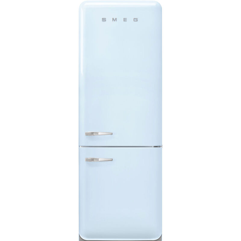 Smeg FAB38RPB6 højrehængt køle/fryser 70 cm, pastelblå