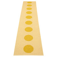 Pappelina Vera Pop matta 70 × 360 cm, mustard/yellow