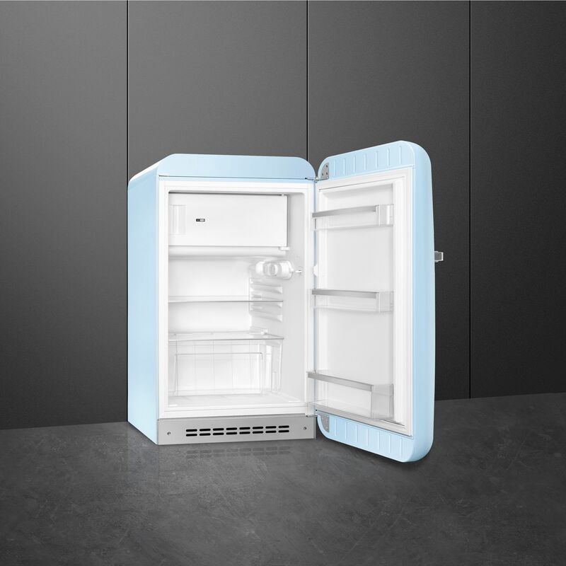FAB10ROR6 kylskåp med frysfack, pastellblå