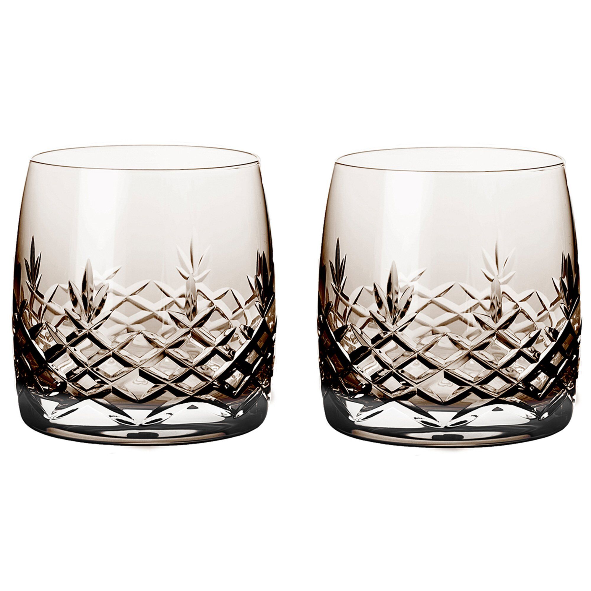 Vannglass 23 cl - Frederik Bagger - Crispy Aqua Copal, Brun - 2 stk.