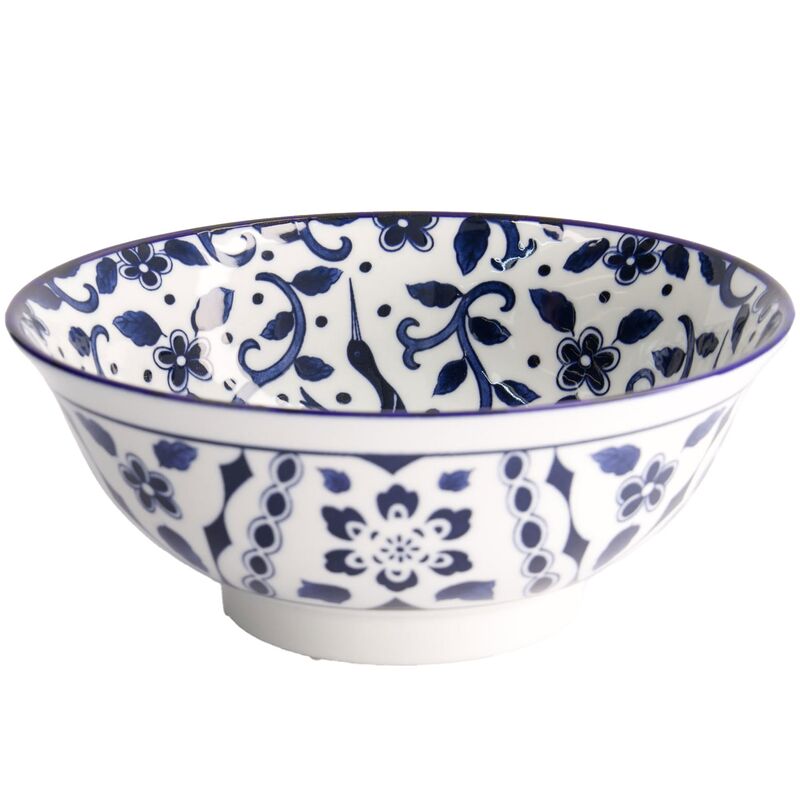 Blue Maizuru ramenkulho 1300 ml, sininen/valkoinen