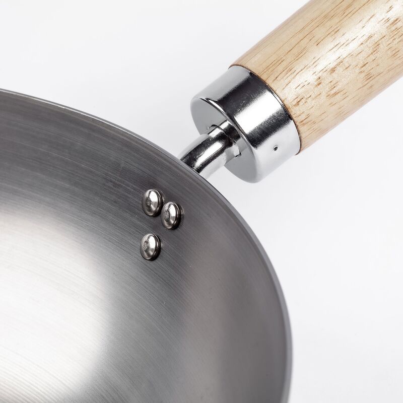 Kolstål Wokpanna 33 cm