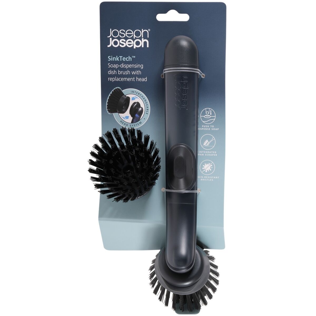 Joseph Joseph SinkTech Oppvaskbørste med såpedispenser