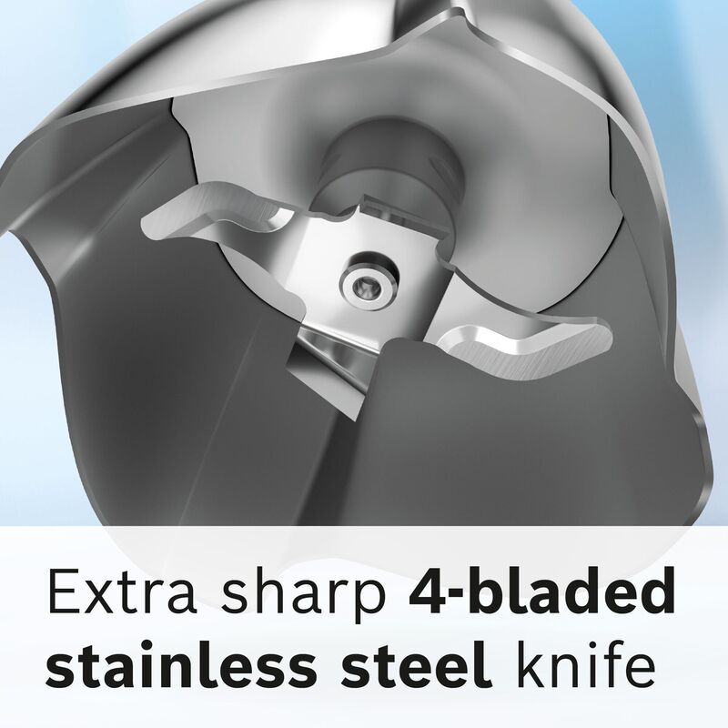 Serie 6 ErgoMaster MSM6M871 stavblender 1200 watt, rustfrit stål