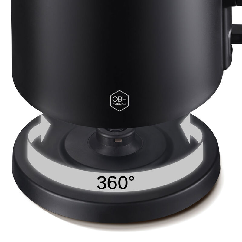 Thermo Protect vattenkokare 1,5 liter, svart