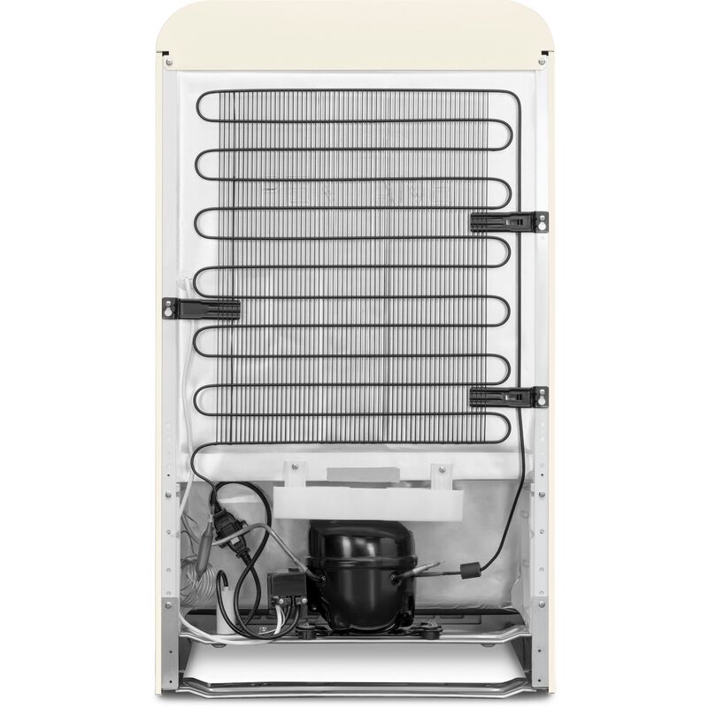 FAB10ROR6 kylskåp med frysfack, creme