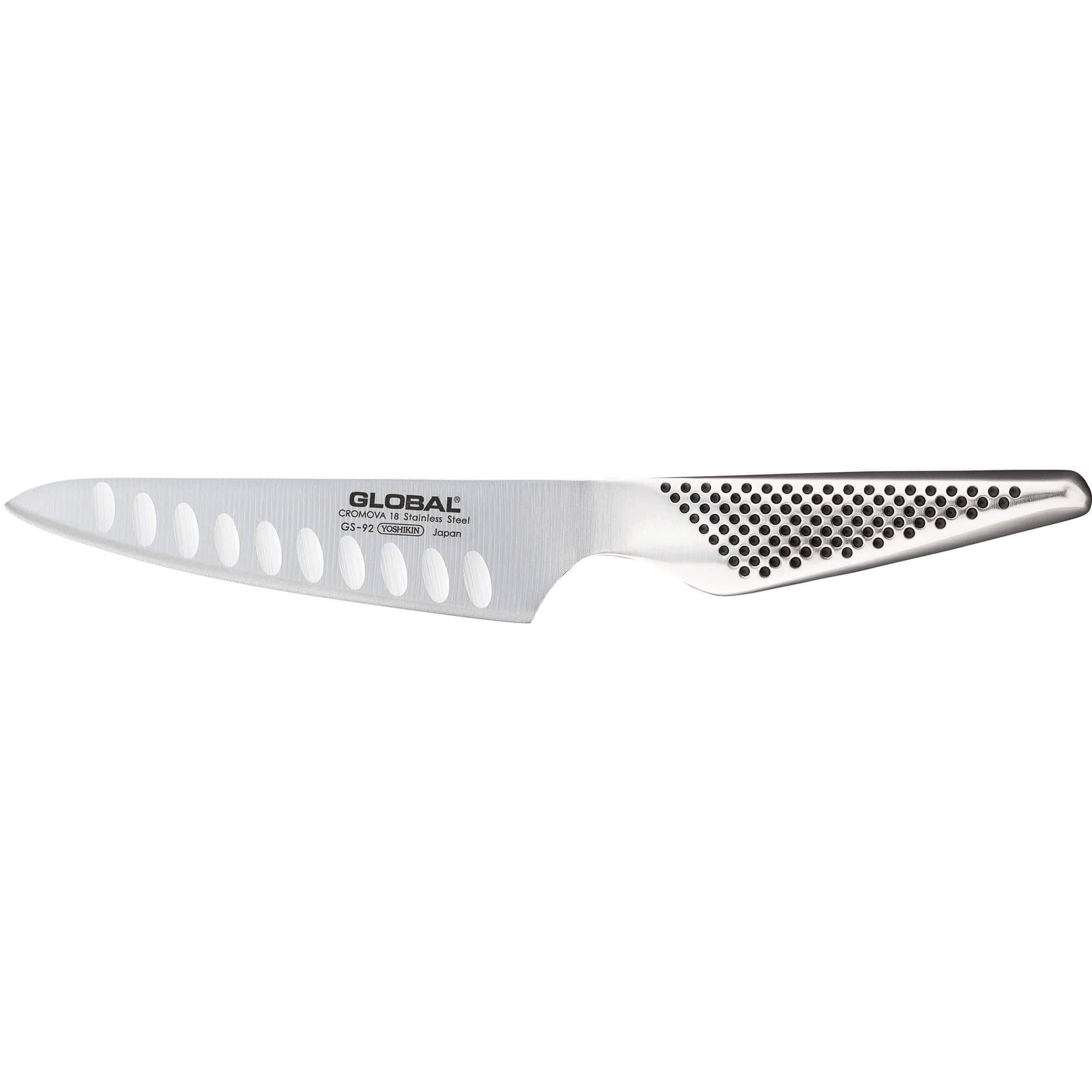 GS-92 kokkekniv 13 cm olivensmidd Rustfritt stål