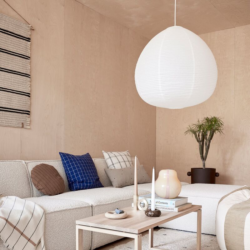 Kojo Paper Shade lampe 60 cm, offwhite