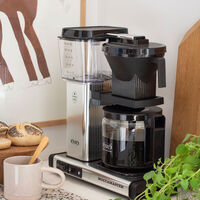 Optio kaffebryggare, silver