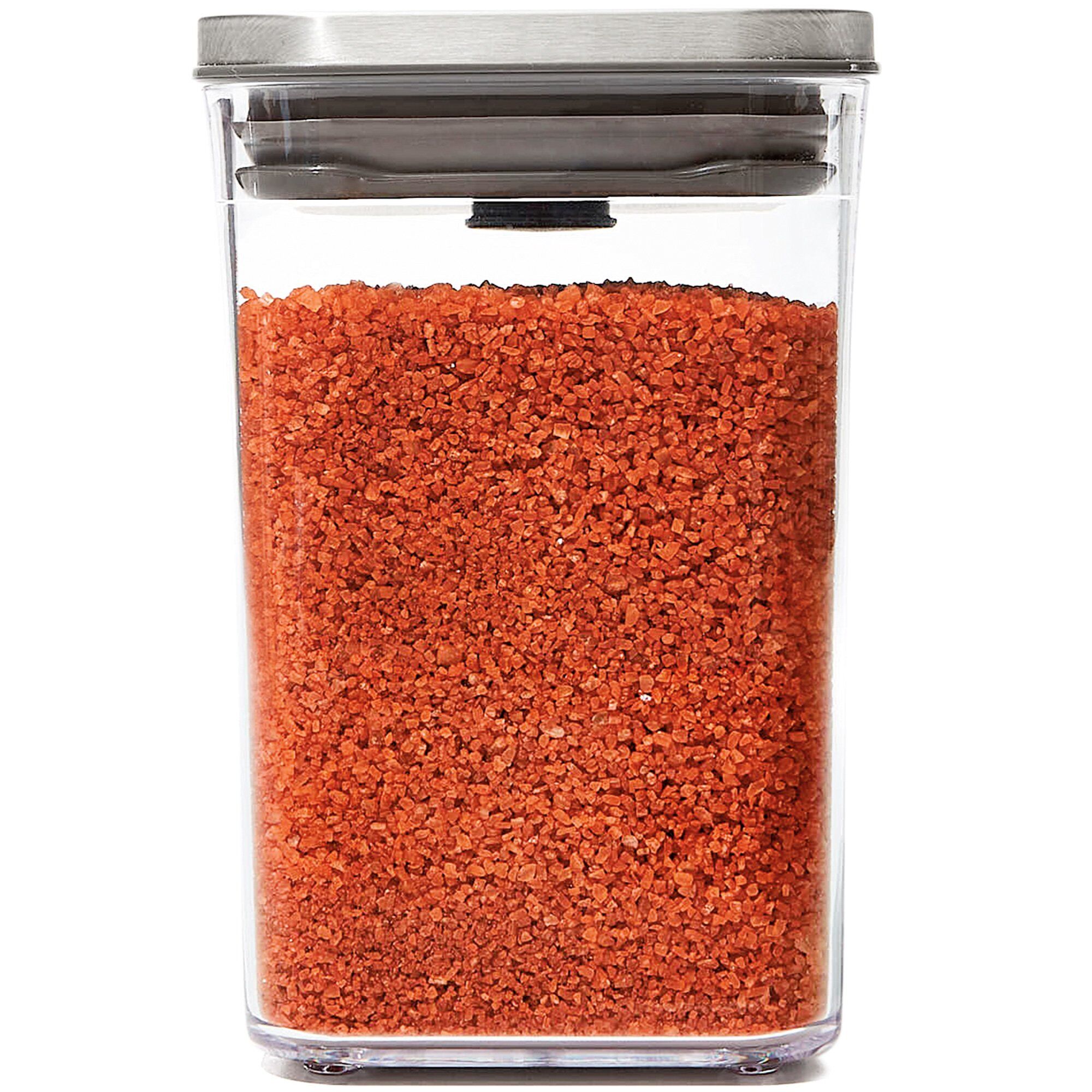 Alternativ bild 1 för OXO POP Fyrkantig Steel Behållare, 1 liter