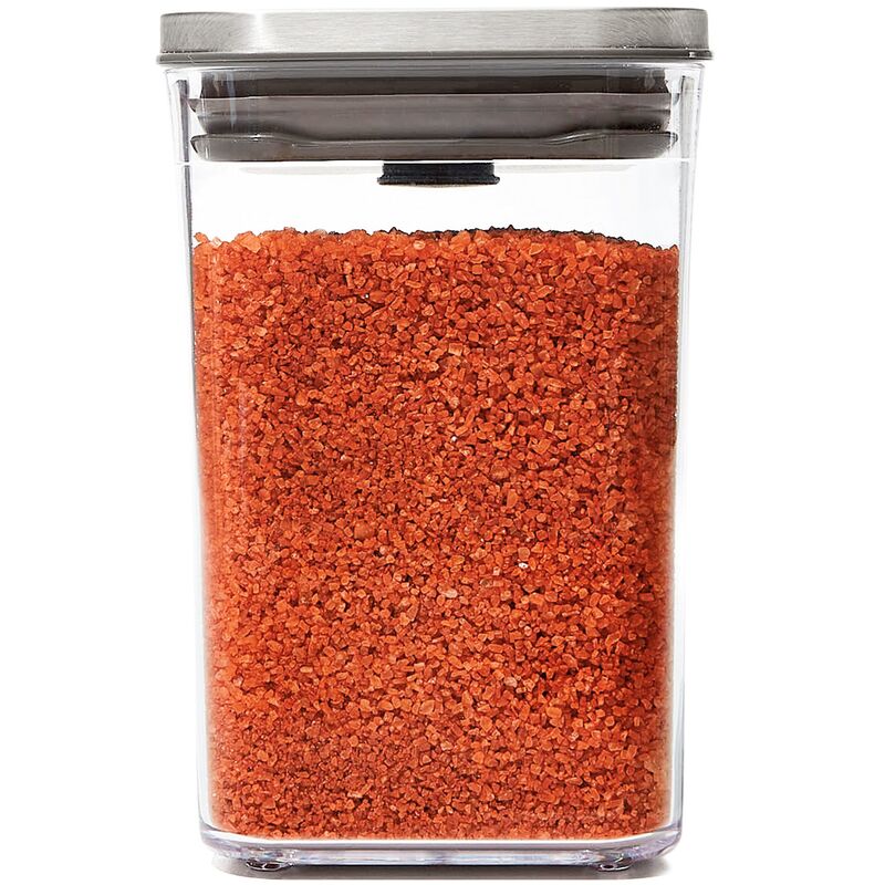 POP Firkantet Steel Beholder, 1 liter